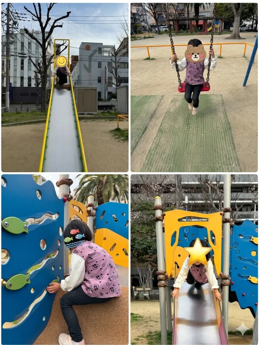 春の陽気に誘われて！みんなで公園へ外遊びに行きました